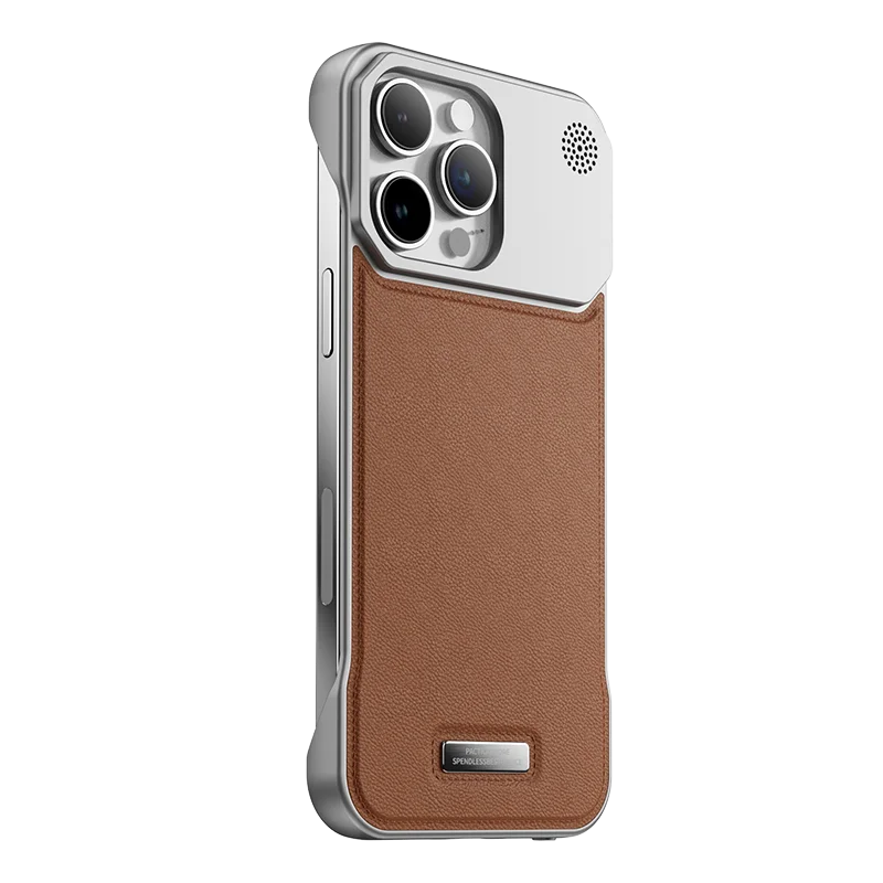 Luxury Magnetic Leather Aromatherapy Phone Case For iPhone 11 12 13 14 15 16 17 Pro Max Plus Wireless Charging Borderless Cover